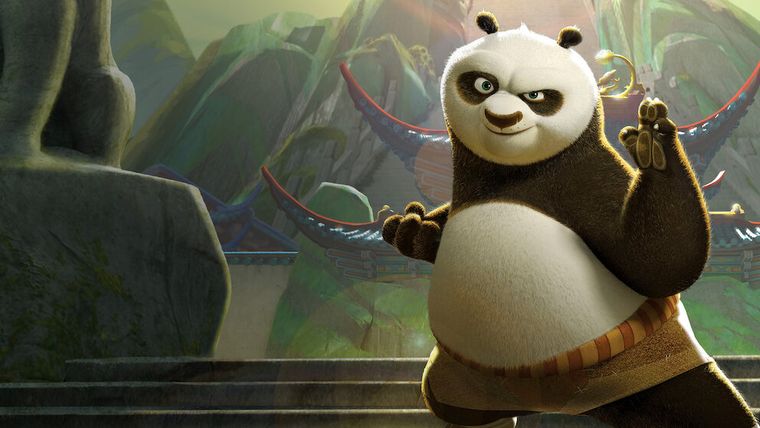 Kung Fu Panda está disponible en Netflix.&nbsp;
