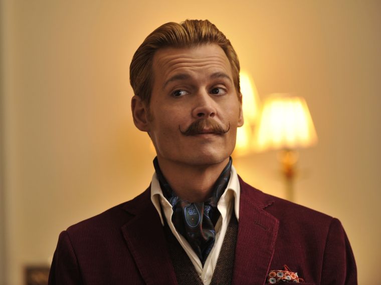 Johnny Depp es el excéntrico investigador Mortdecai
