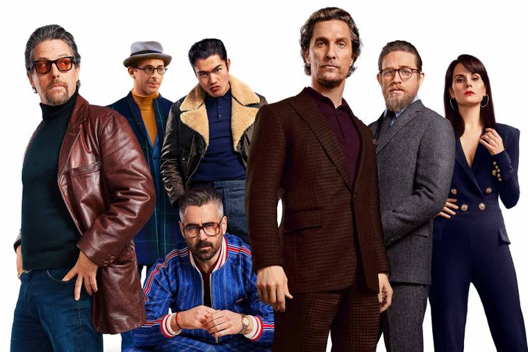 El elenco cinco estrellas de The Gentlemen (película) El elenco cinco estrellas de The Gentlemen (película)