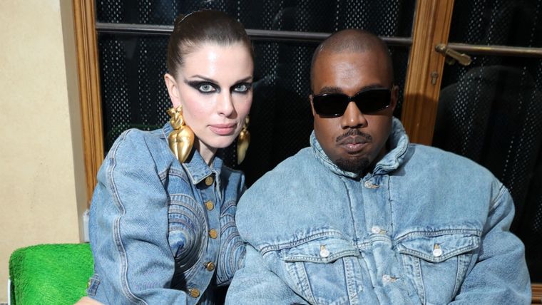 Julia Fox y Kanye West