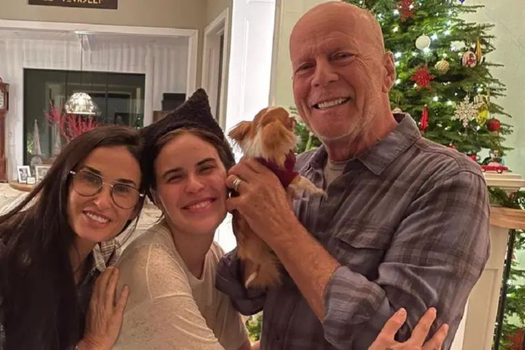 Un usuario decidió burlarse de Bruce Willis pero su familia no lo dejó pasar
