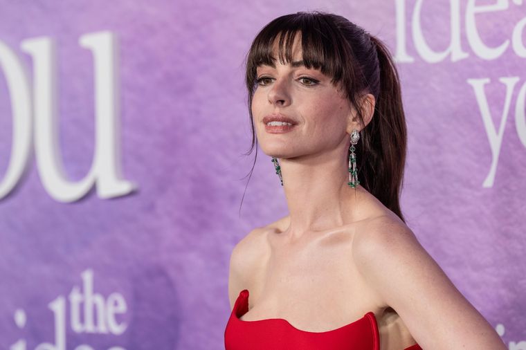 Anne Hathaway vivió duras jornadas grabando su nueva película.