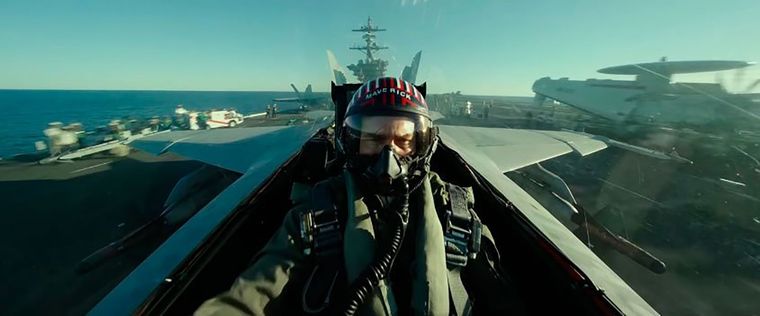 Tom Cruise en la exitosa Top Gun: Maverick de Joseph Kosinski. Tom Cruise en la exitosa Top Gun: Maverick de Joseph Kosinski.