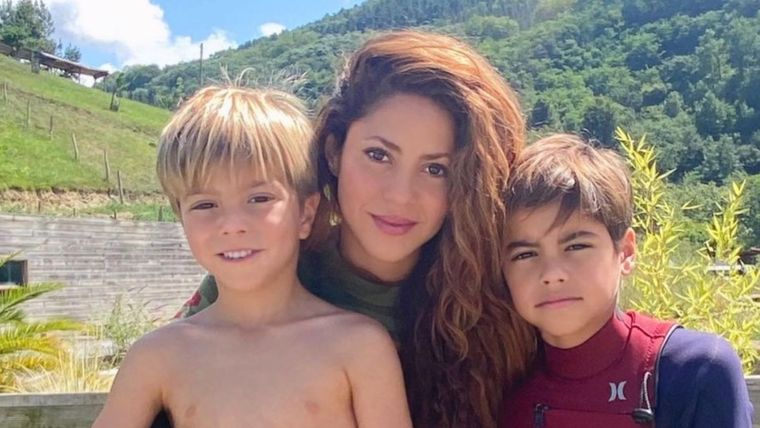 Shakira se mudó con sus hijos a Miami