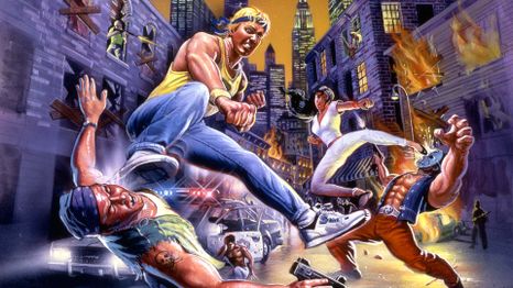 Arte de Street of Rage para las versiones de Norteamérica y Europa. Arte de Street of Rage para las versiones de Norteamérica y Europa.