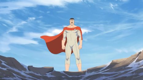 j.k. simmons, mejor conocido como omi-man, es el encargado de traer las novedades de invincible