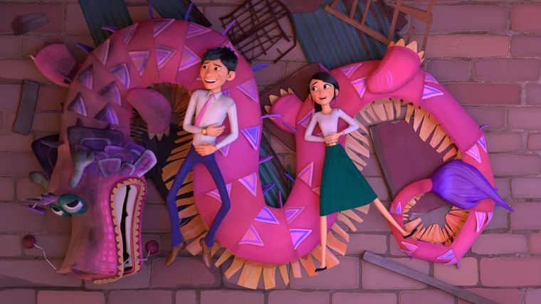 El dragón de la tetera, una joya animada. El dragón de la tetera, una joya animada.