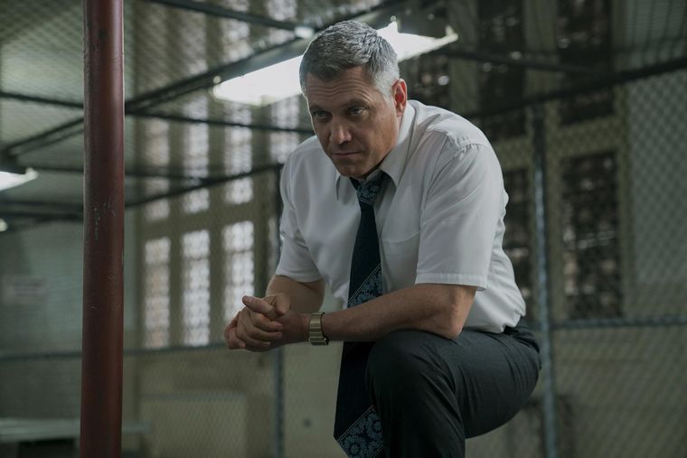 Holt McCallany es el agente Bill Tench, uno de los personajes principales de Mindhunter.