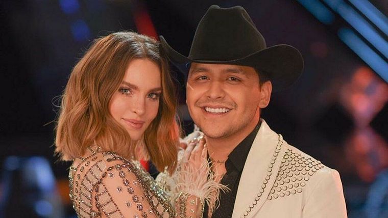 Belinda y Christian Nodal