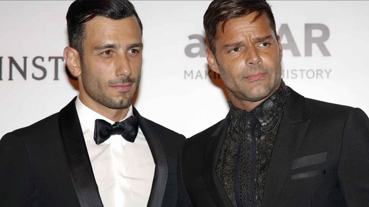 Ricky Martin y Jwan Yosef