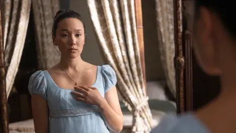 Yerin Ha no ocultó su fanatismo por la serie del momento. Yerin Ha no ocultó su fanatismo por la serie del momento.