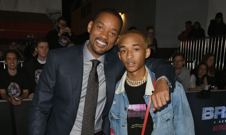 Will Smith junto a su hijo Jaden