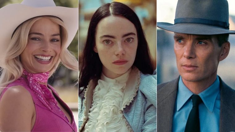 Barbie, Poor Things y Oppenheimer, las películas favoritas del 2023.