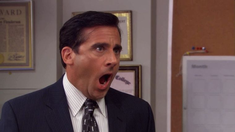 El personaje de Michael Scott era insufrible en el comienzo de The Office