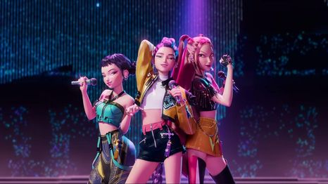 Las guerreras K-pop continúa arrasando en Netflix.