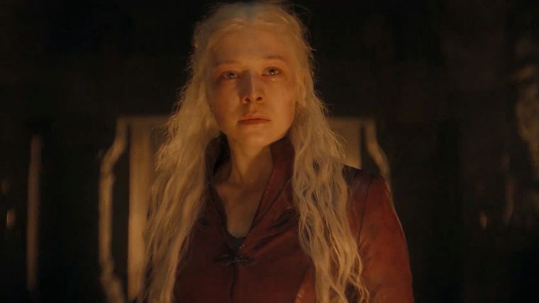 Rhaenyra tiene una sola línea de diálogo en todo el episodio