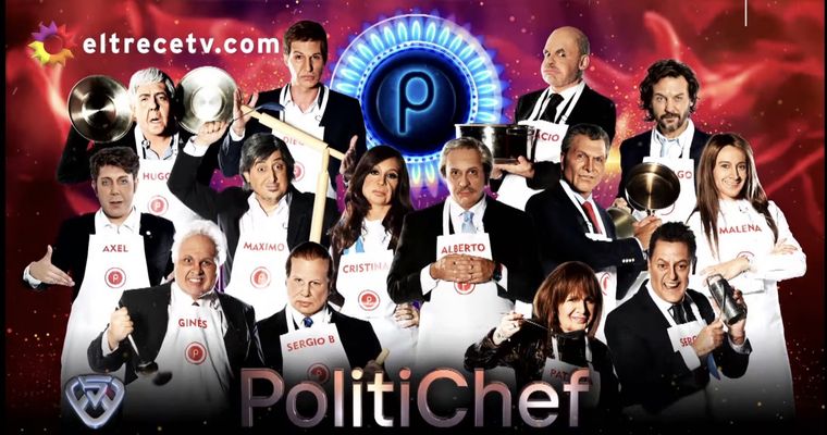 Debuta Politichef, la parodia a MasterChef Celebrity con personajes de la política