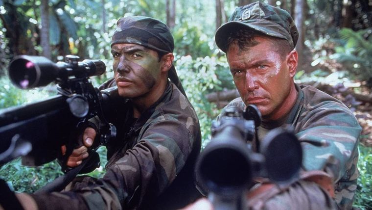 La saga Francotirador surgió en 1993 con la película Sniper La saga Francotirador surgió en 1993 con la película Sniper