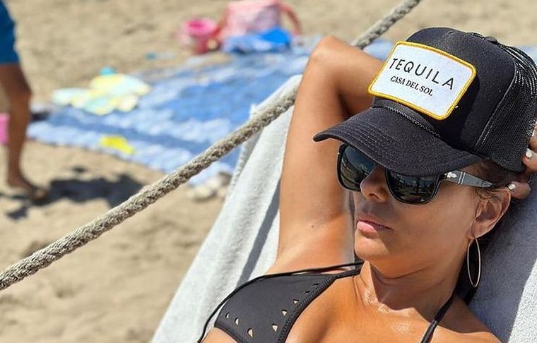 Eva Longoria se llevó todas las miradas en las playas de Marbella