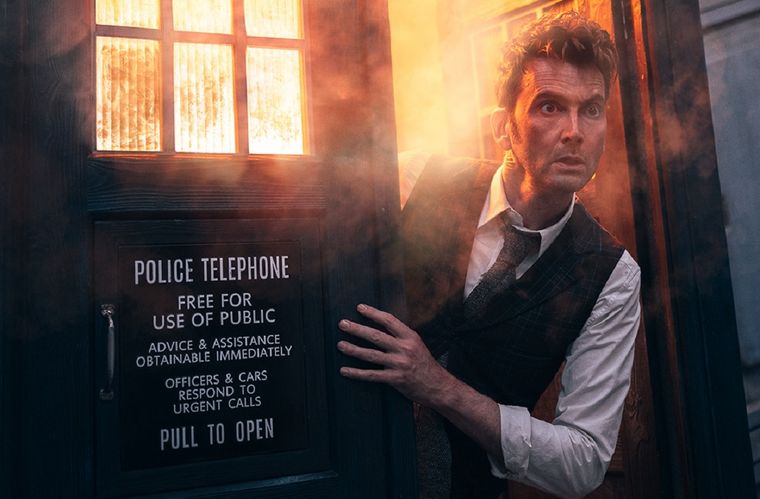 David Tennant está de regreso como la Decimocuarta encarnación del Señor del Tiempo