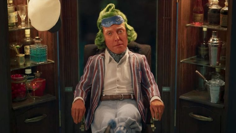Hugh Grant es uno de los protagonistas de Wonka