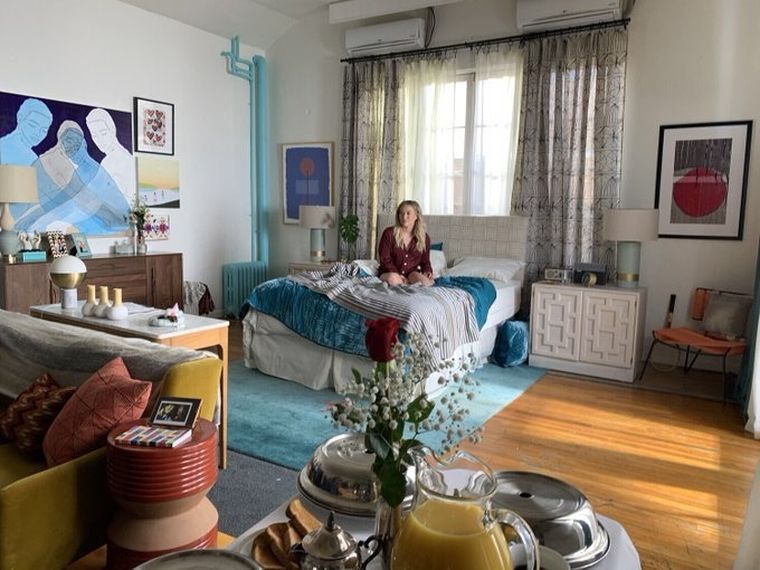 Así hubiera lucido la habitación de Lizzie en Nueva York. Así hubiera lucido la habitación de Lizzie en Nueva York.