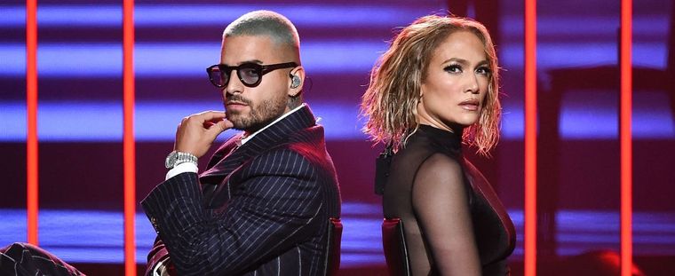 Maluma y Jennifer Lopez