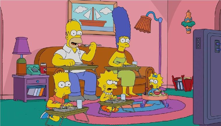 Foto: Instagram @thesimpsons