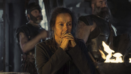 Samantha Morton como Circe en La Odisea. Samantha Morton como Circe en La Odisea.