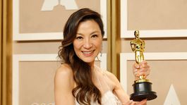 Michelle Yeoh, la ganadora del Oscar 2023.