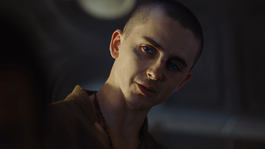 Timothée Chalamet como Paul Atreides.&nbsp;