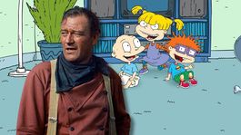 ¿Qué podrían tener en común John Wayne y los bebés de Rugrats? ¿Qué podrían tener en común John Wayne y los bebés de Rugrats?