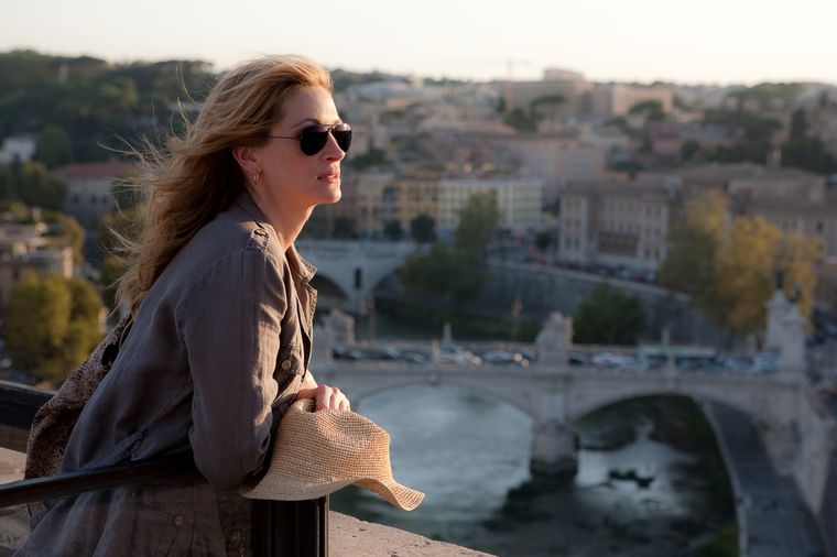 Julia Roberts protagoniza Comer, rezar, amar.