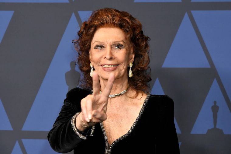 Sophia Loren sufrió una fuerte caída en su casa de Suiza