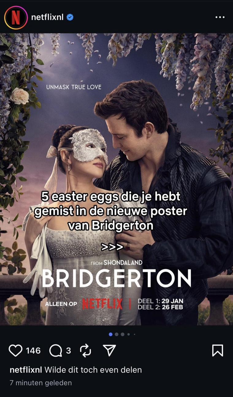 El póster que la cuenta de Netflix de Países Bajos habría publicado por error. El póster que la cuenta de Netflix de Países Bajos habría publicado por error. 