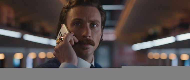 Taylor-Johnson como Tangerine en la comedia de acción Bullet Train