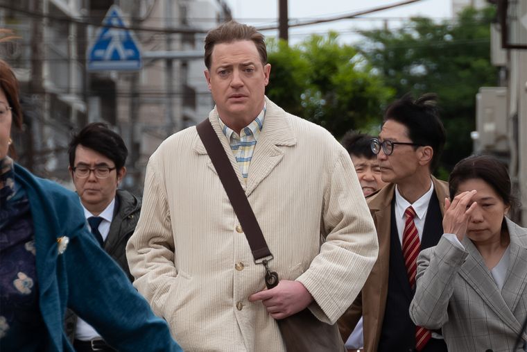 Brendan Fraser en su nueva película