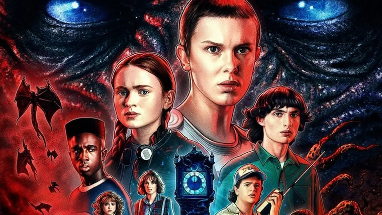 La temporada 4 de Stranger Things se posiciona como una de las más vistas