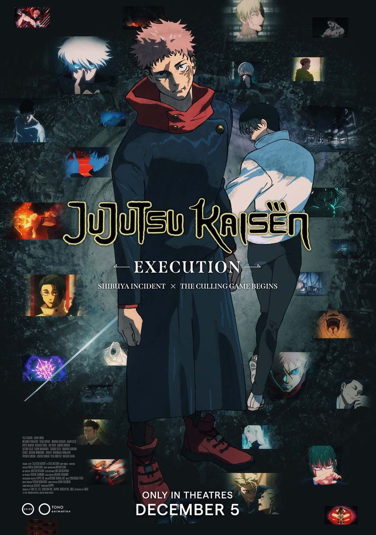 El póster oficial para el regreso de Jujutsu Kaisen a los cines. El póster oficial para el regreso de Jujutsu Kaisen a los cines.