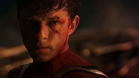 Tom Holland en su última película como trepamuros, Spider-Man: No Way Home.