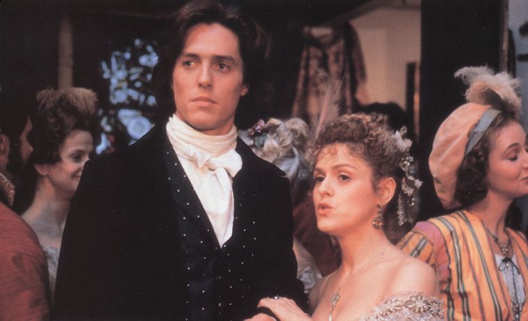 Hugh Grant como el célebre compositor Frédéric Chopin. Hugh Grant como el célebre compositor Frédéric Chopin. 