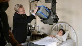 Nolan junto a Cillian Murphy durante el rodaje de Oppenheimer