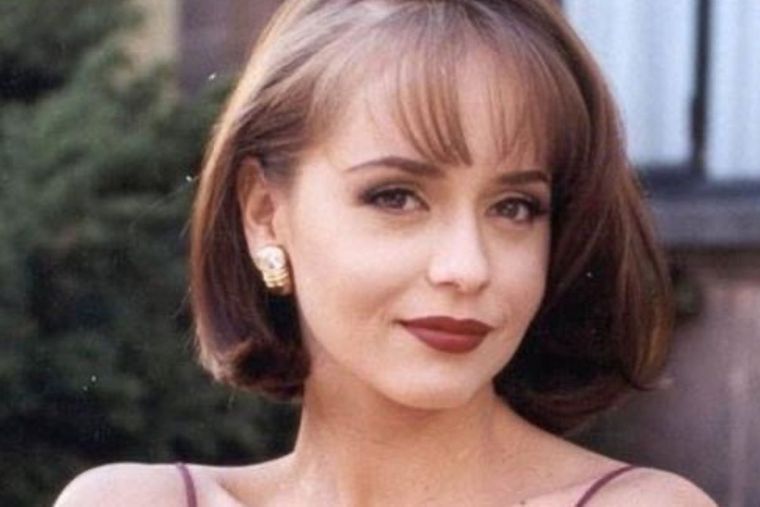 Gaby Spanic, la protagonista de la exitosa novela La Usurpadora.