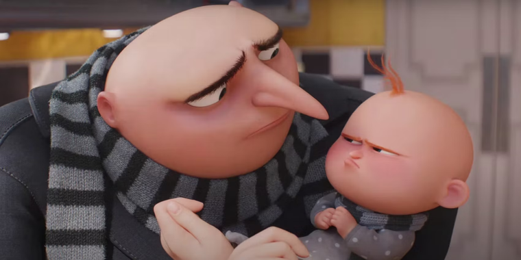 El vínculo entre Gru y su hijo está en el centro de Mi villano favorito 4