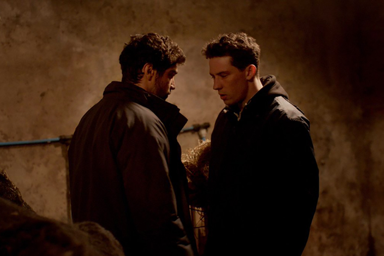 Alec Secreanu y Josh O'Connor protagonizan Tierra de Dios. Alec Secreanu y Josh O'Connor protagonizan Tierra de Dios.