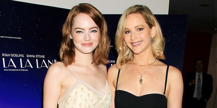 Emma Stone y Jennifer Lawrence son intimas amigas. Emma Stone y Jennifer Lawrence son intimas amigas.