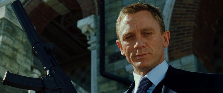 Daniel Craig en Casino Royale, el debut del británico como James Bond. Daniel Craig en Casino Royale, el debut del británico como James Bond.