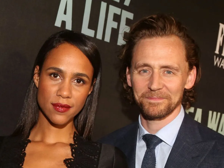Tom Hiddleston y Zawe Ashton