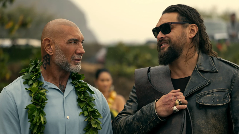 Dave Bautista y Jason Momoa protagonizan Equipo demolición. Dave Bautista y Jason Momoa protagonizan Equipo demolición.