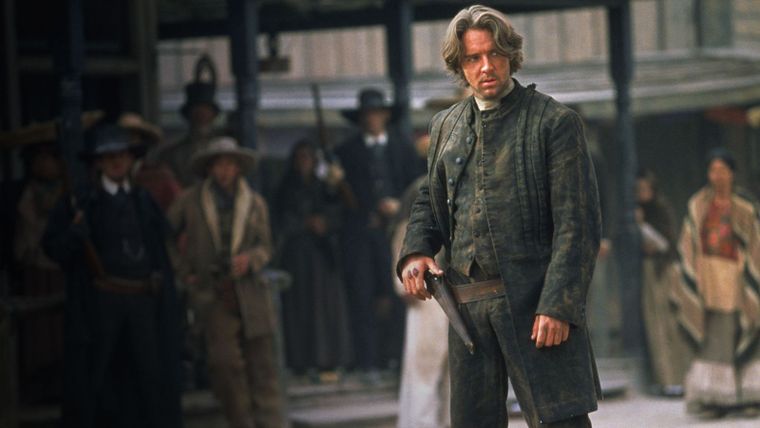 Russell Crowe es uno de los protagonistas de este western de los 90
